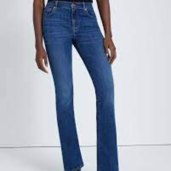 New 7 For All Mankind Women's Bootcut Jeans - Picture 1 of 15